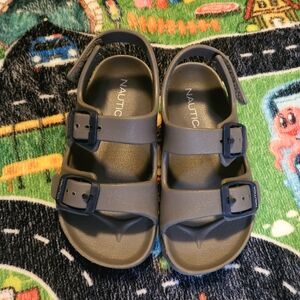 Nautica Kids Charcoal Sandals